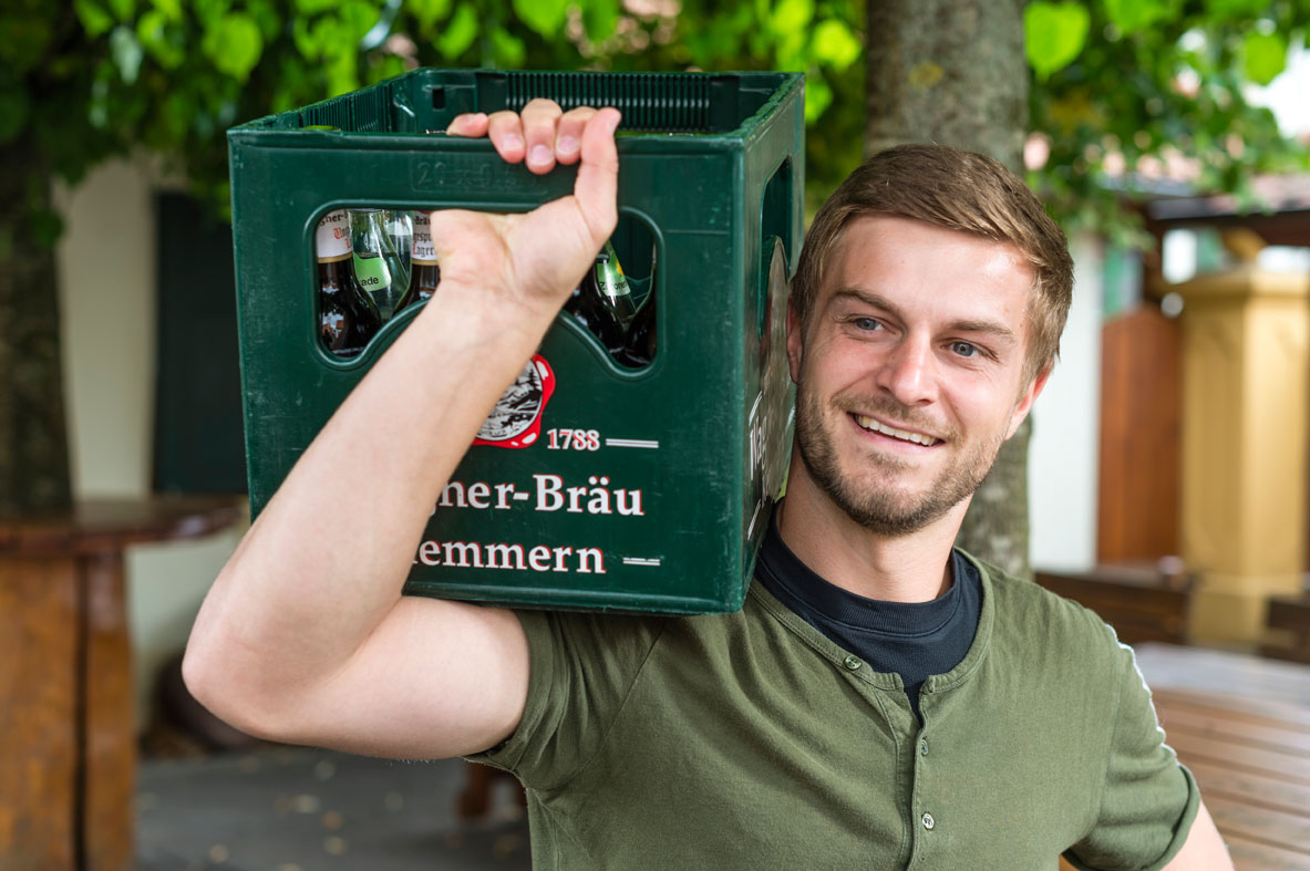 Fränkisches Bier aus der Brauerei Wagner in Kemmern. Foto: Andreas Hub.