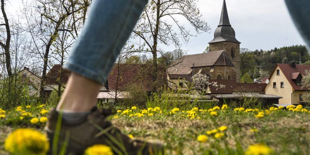 Wiesen bei Bad Staffelstein am Main. Foto: Andreas Hub Wiesen bei Bad Staffelstein am Main. Foto: Andreas Hub