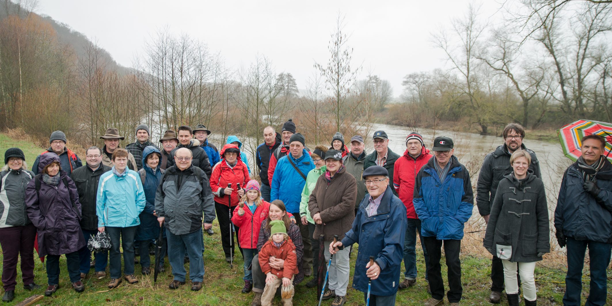 Wanderbuch-Wanderung von Baunach nach Dörfleins auf dem Sieben-Flüsse-Wanderweg am 21.2.2016. Foto: Thomas Ochs