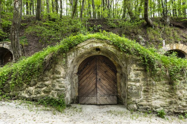 Keller in der historischen Bierkellergasse bei Unterhaid. Foto: Andreas Hub Keller in der historischen Bierkellergasse bei Unterhaid. Foto: Andreas Hub