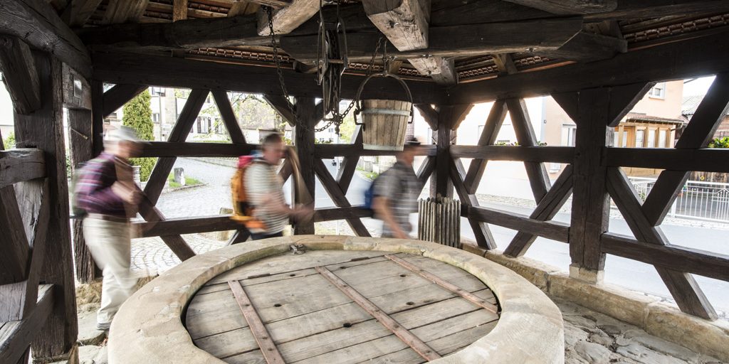 Brunnenhaus in Schnaid. Foto: Andreas Hub